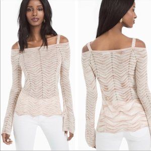 Delicate off the shoulder top
